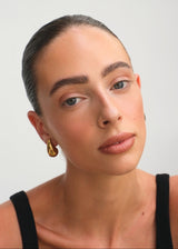 Eira Sculpted Teardrop Earrings