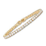 Gold-Tone Tennis Bracelet