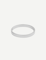 Gold Classic Rounded Bangle Bracelet – 6mm