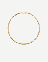 Gold Minimalist Thin Collar Necklace