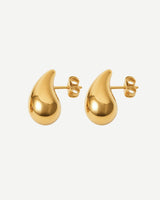 Eira Sculpted Teardrop Earrings