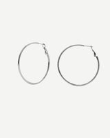 Gold Classic Thin Hoop Earrings