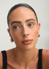 Eira Sculpted Teardrop Earrings